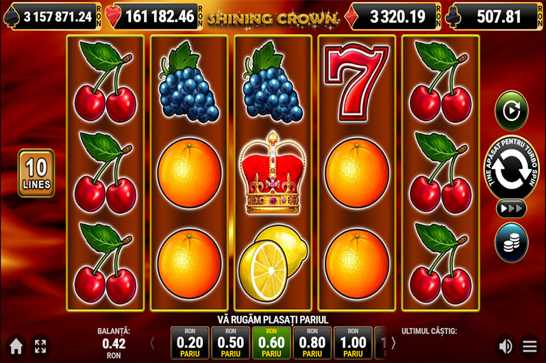 Shining Crown la Luck Casino