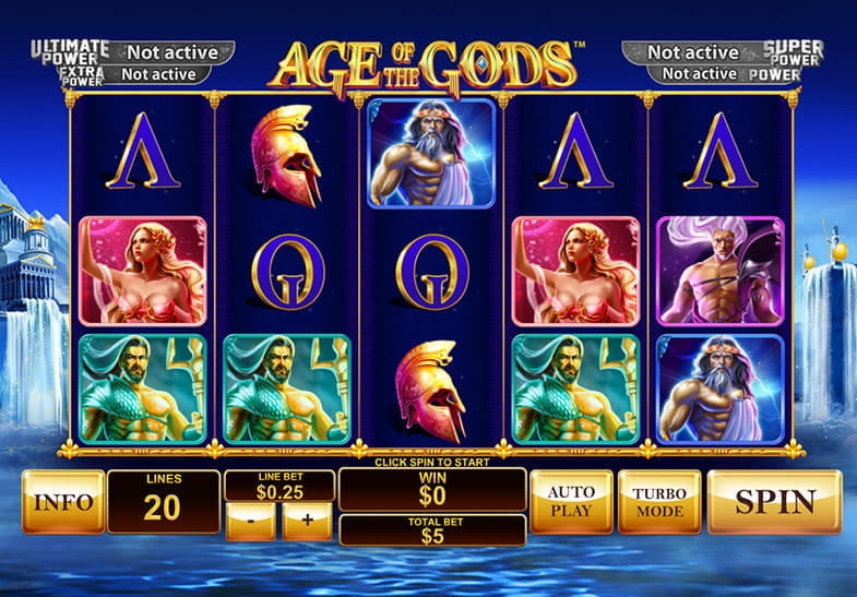 Age of the Gods - Sloturi de fantezie gratis