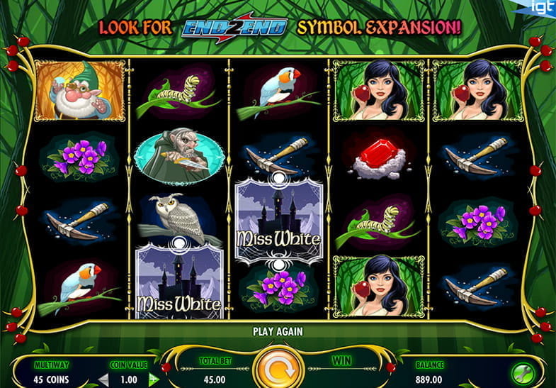 Alba ca Zăpada slot online