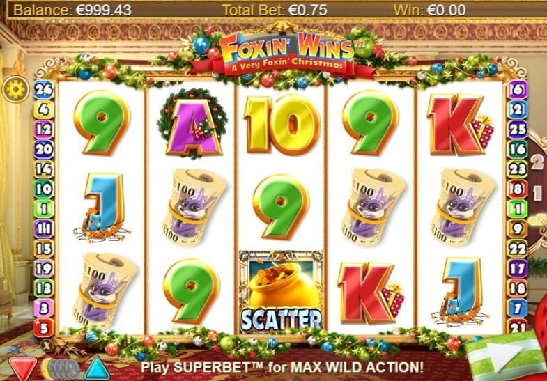 Foxin' Wins A Very Foxin Christmas Slot