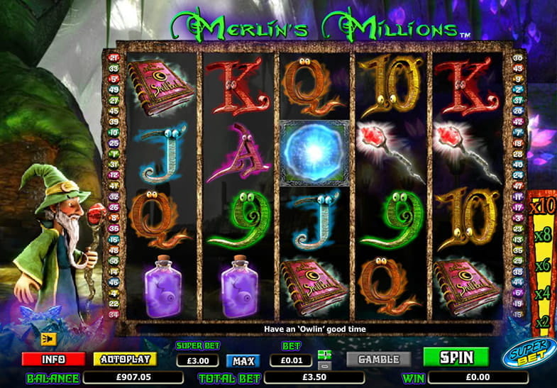 Merlin’s Millions – sloturi de fantezie gratis