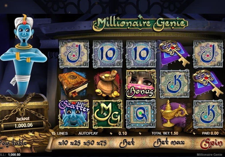 Millionaire Genie slot online