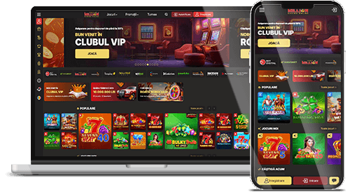 Site-ul cazinoului Million pe desktop și mobil