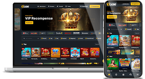 Site-ul Prima Casino pe desktop și mobil