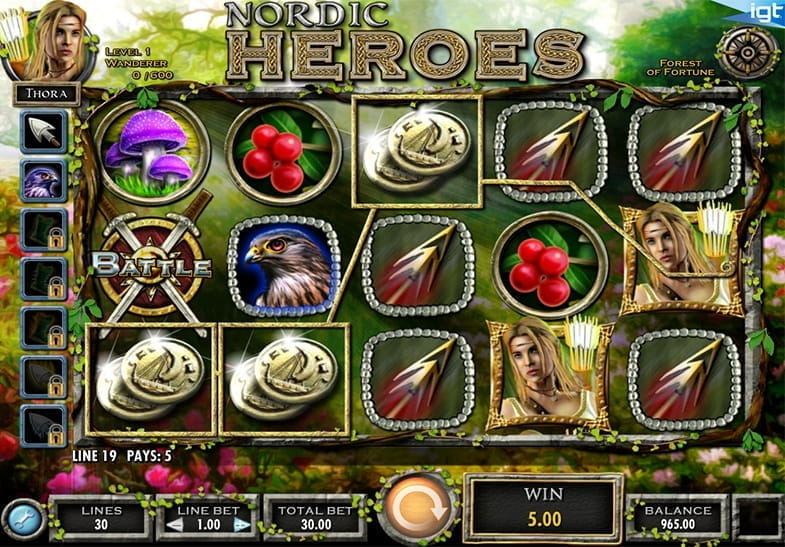 Nordic Heroes- Sloturi de fantezie gratis