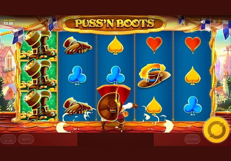 Puss'n Boots Video Slot Online