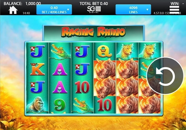 Raging Rhino slot