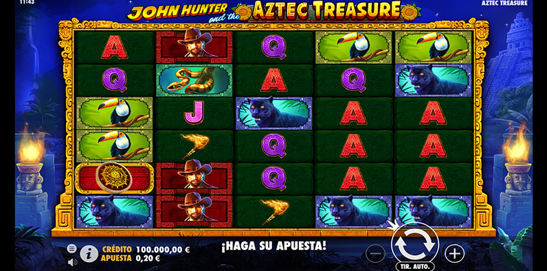 John Hunter and the Azteck Treasure