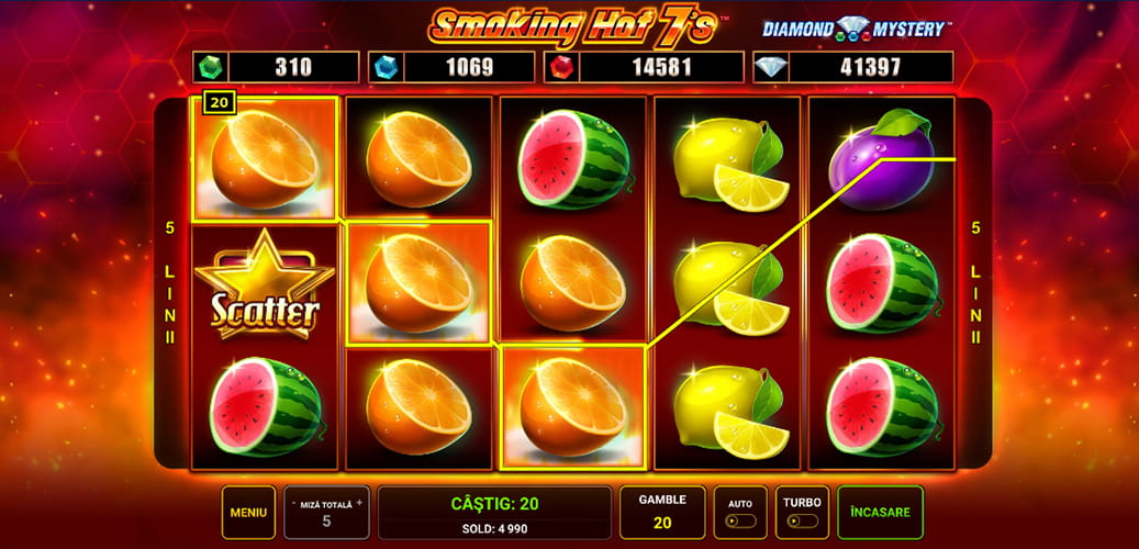 Smoking Hot 7’s Slot