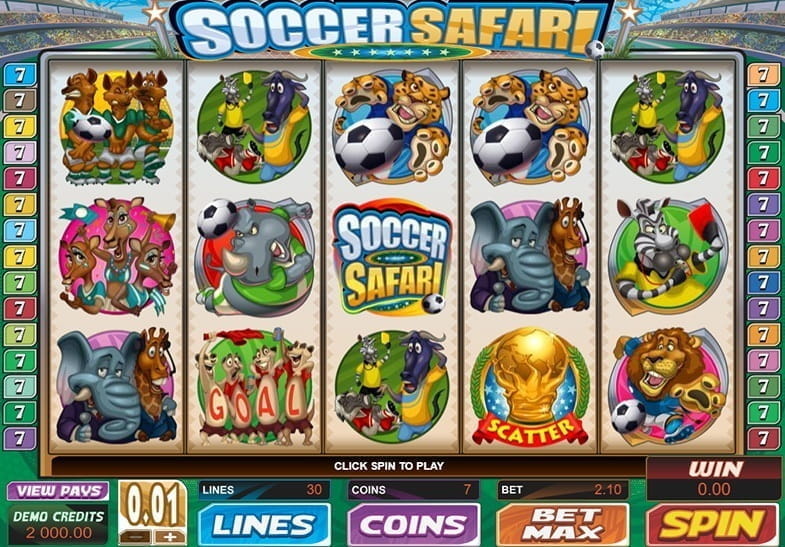 Soccer safari slot demo