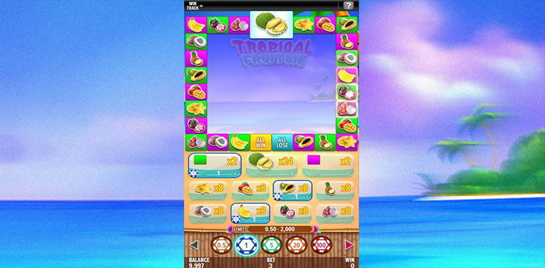 Tropical Fruitsie Ruleta Aspect Gaming