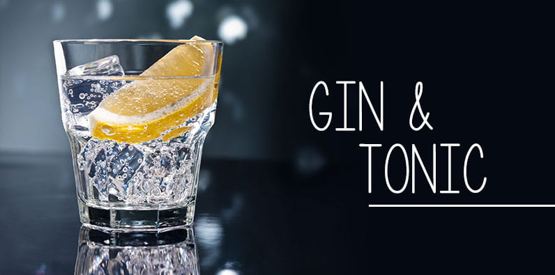 Cocktail Gin cu apă tonică