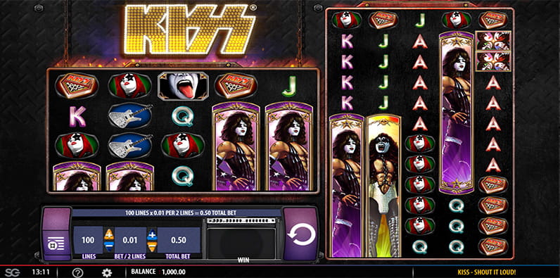 Kiss video slot