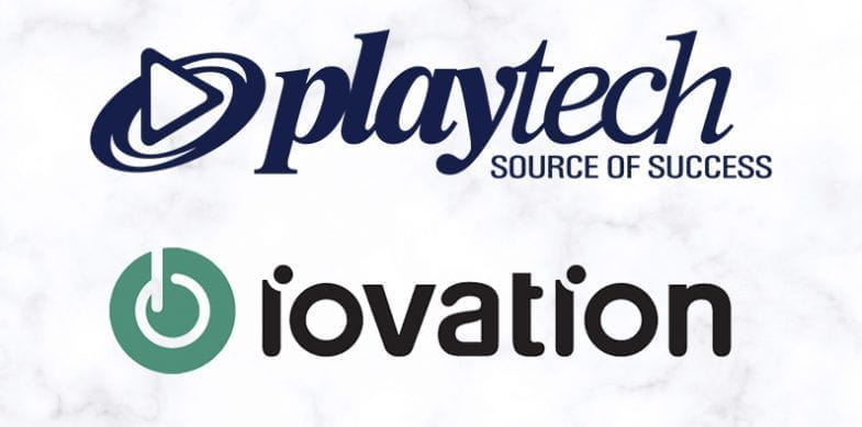 Playtech și Iovation logo comun