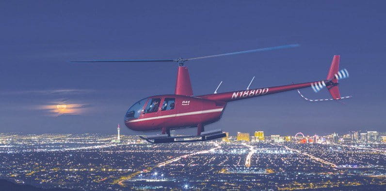 Plimbări cu elicopter la Las Vegas