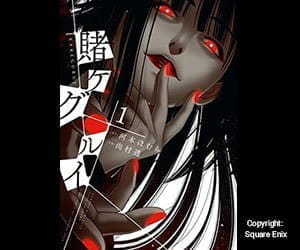 Kakegurui Manga cu jocuri de noroc