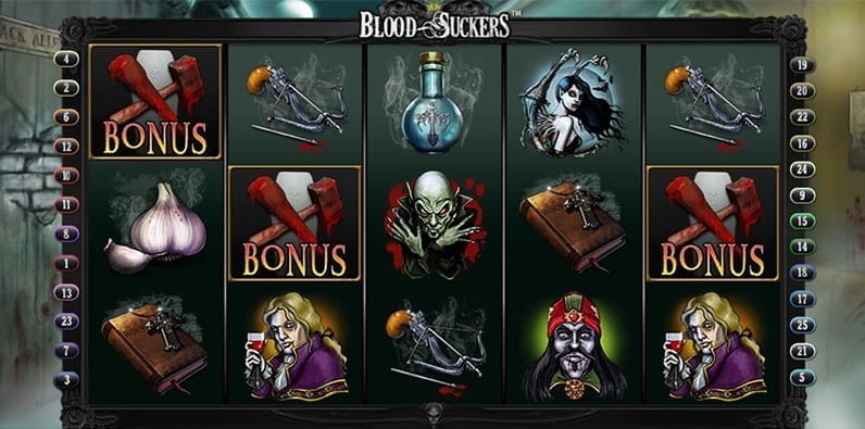 Blood Suckers de la NetEnt pe dispozitivele Android