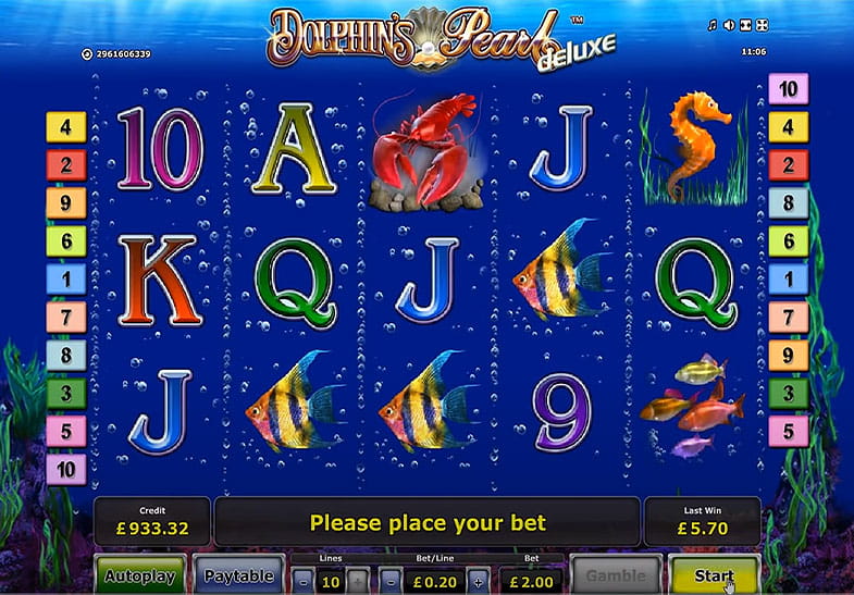 Dolphin's Pearl Deluxe slot online