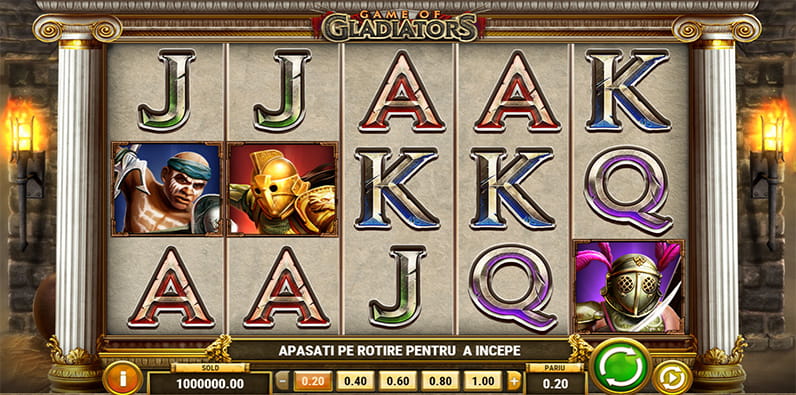 Game of Gladiators slot Unibet casino 