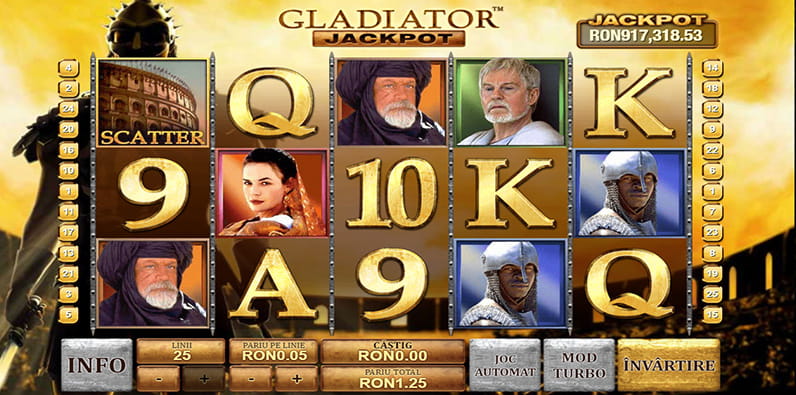 Gladiator Jackpot slot Fortuna casino 