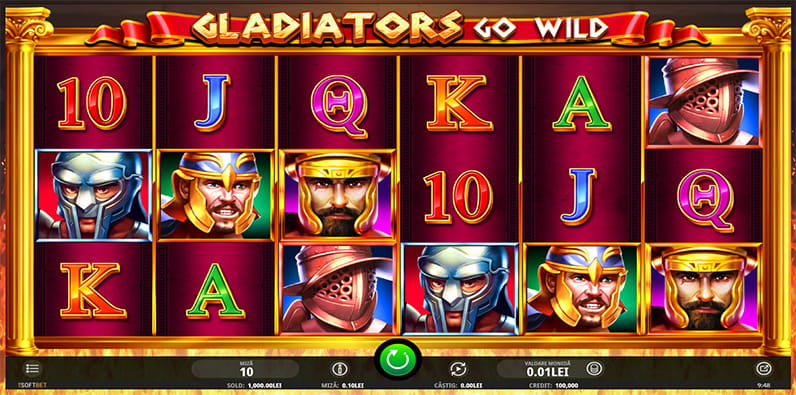 Gladiators Go Wild slot Winmasters casino 