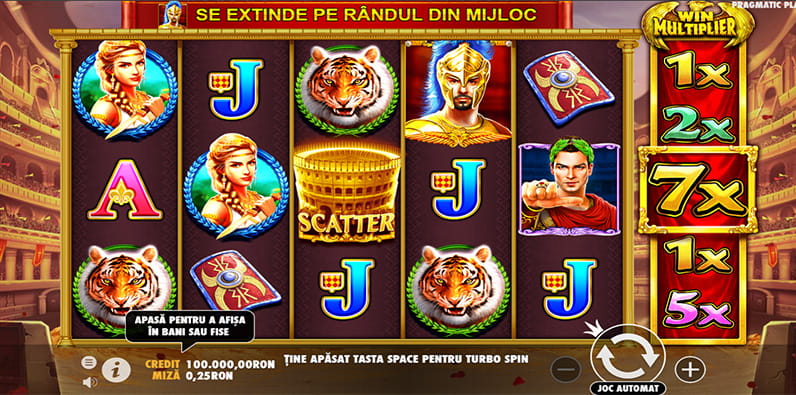 Wild Gladiators slot Vlad Cazino 