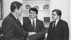 Întâlnirea tânărului Jack Abramoff cu președintele în 1981