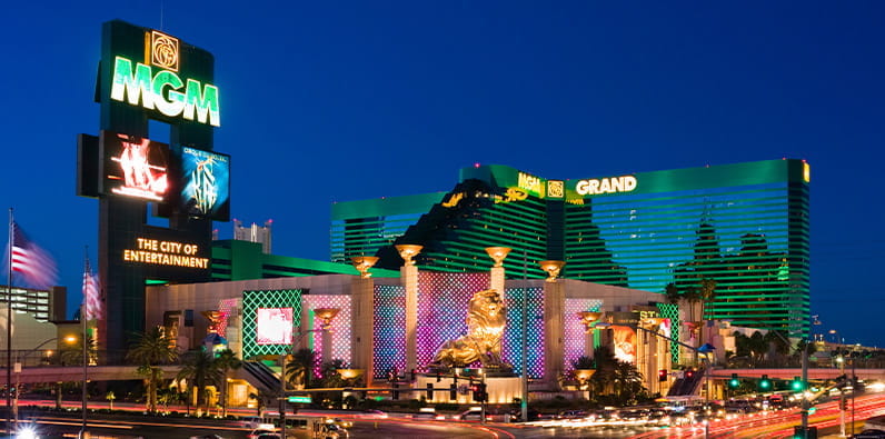 MGM Grand în timpul zilei