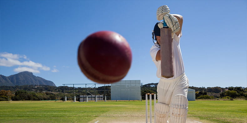 Cricket Pro Jucător Lovitură puternică