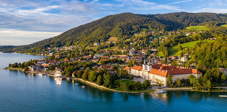 Lacul Tagernsee din Bad Wiessee