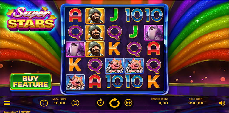 Superstar slot de la NetEnt