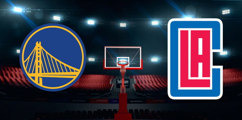 LA Clippers vs. Golden State Warriors Emblemele echipei