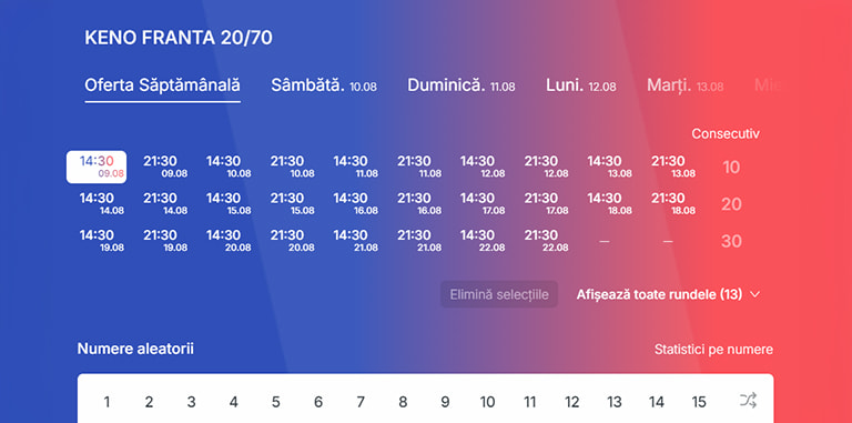 Loto Franța Keno